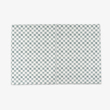 Load image into Gallery viewer, Checker Matcha Vegan Leather Mat
