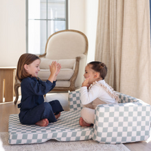 Load image into Gallery viewer, Checker Matcha Play Couch
