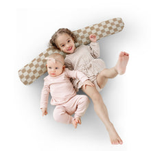 Load image into Gallery viewer, Checker Toffee Support Pillow
