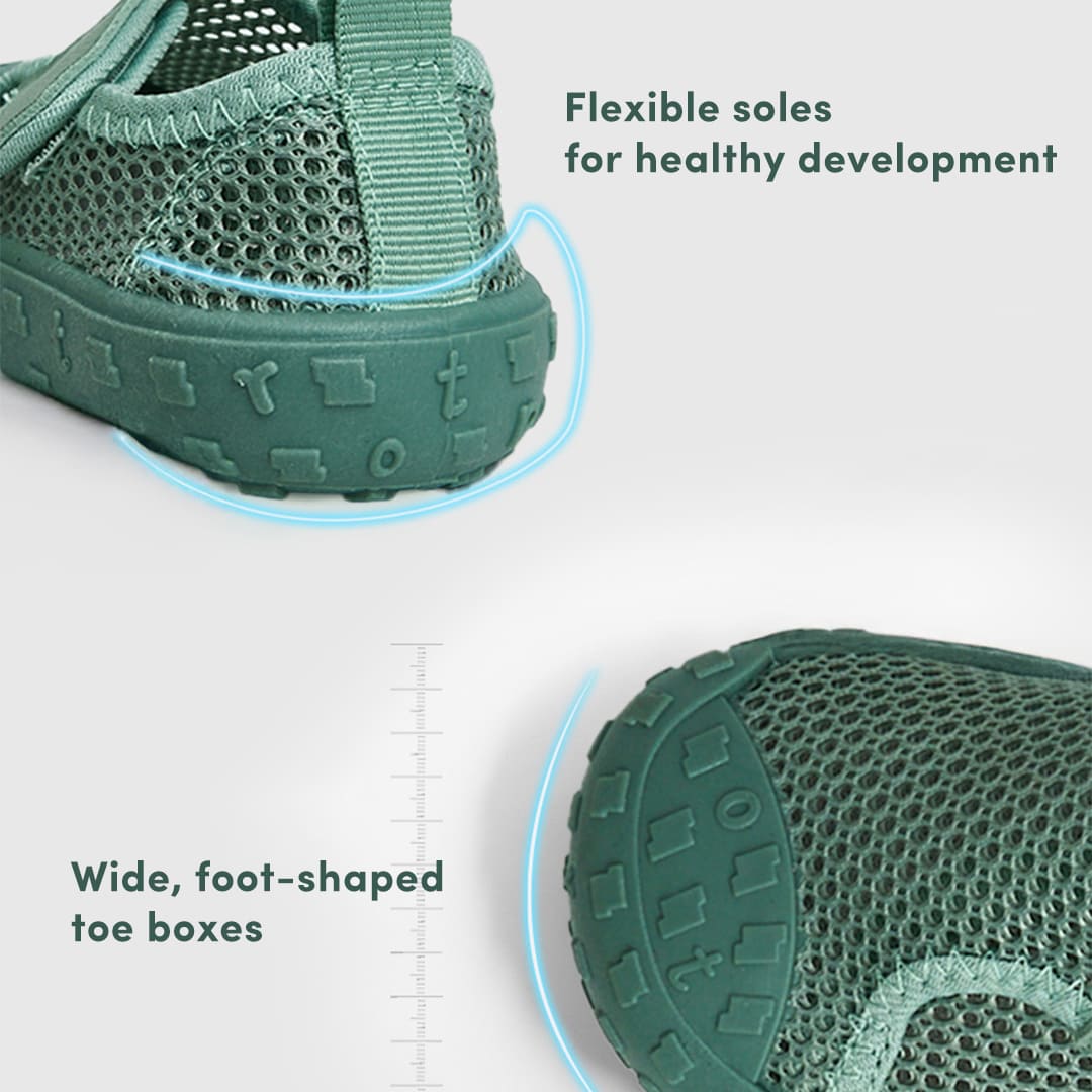 Cali Kids' Sneaker – Breathable Air Mesh, Recycled Leather