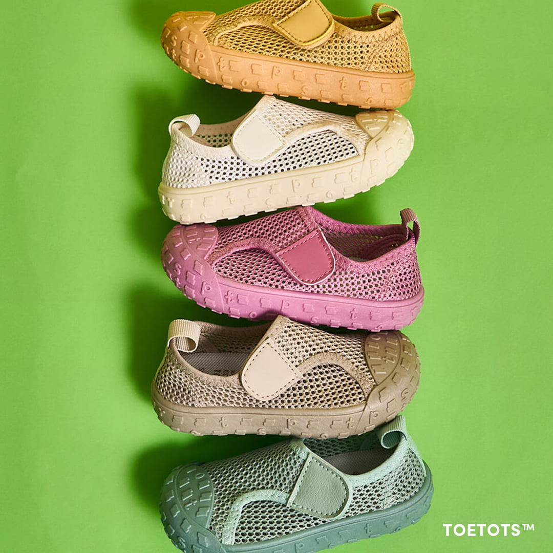 Cali Kids' Sneaker – Breathable Air Mesh, Recycled Leather