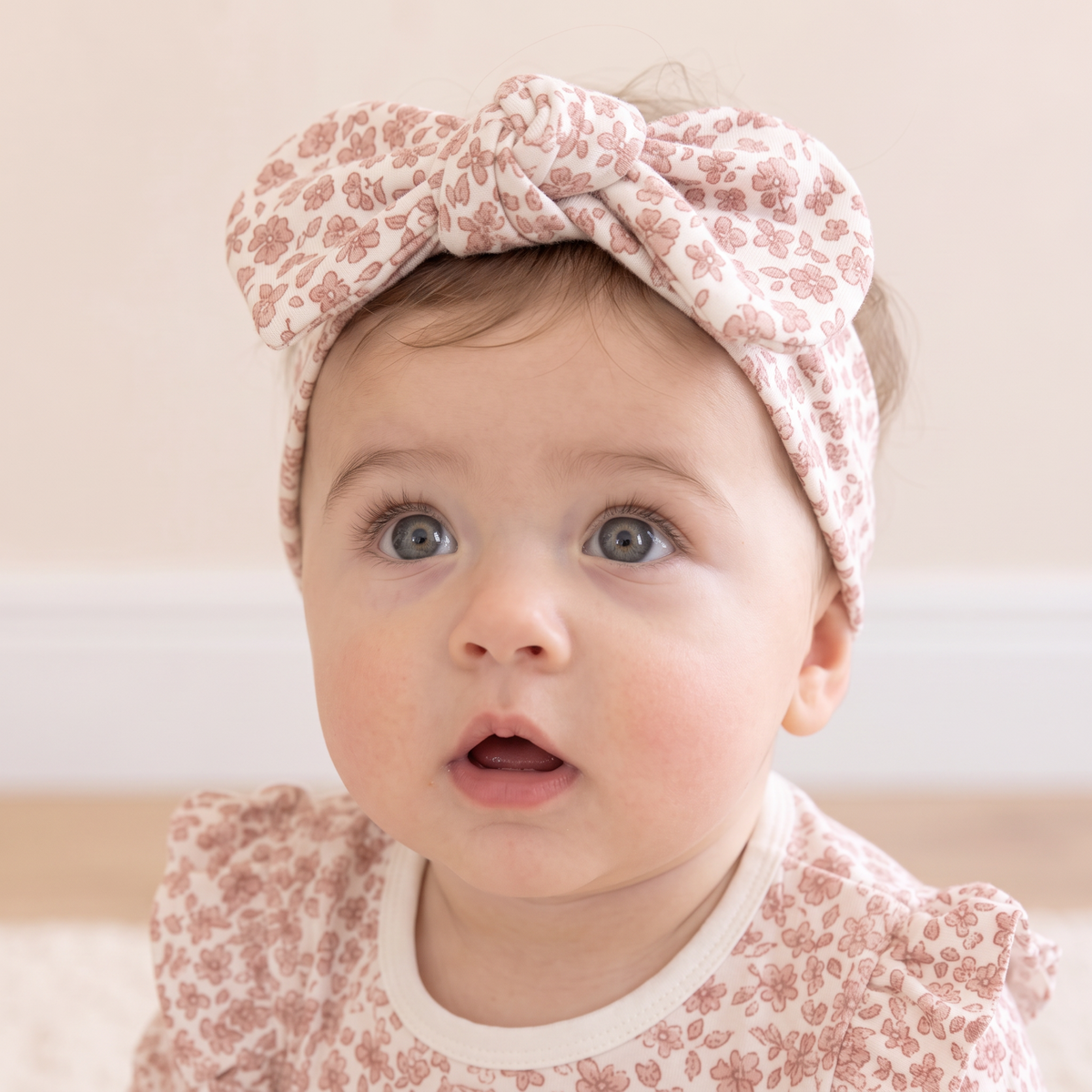Organic Baby Headwrap – Wild Petal