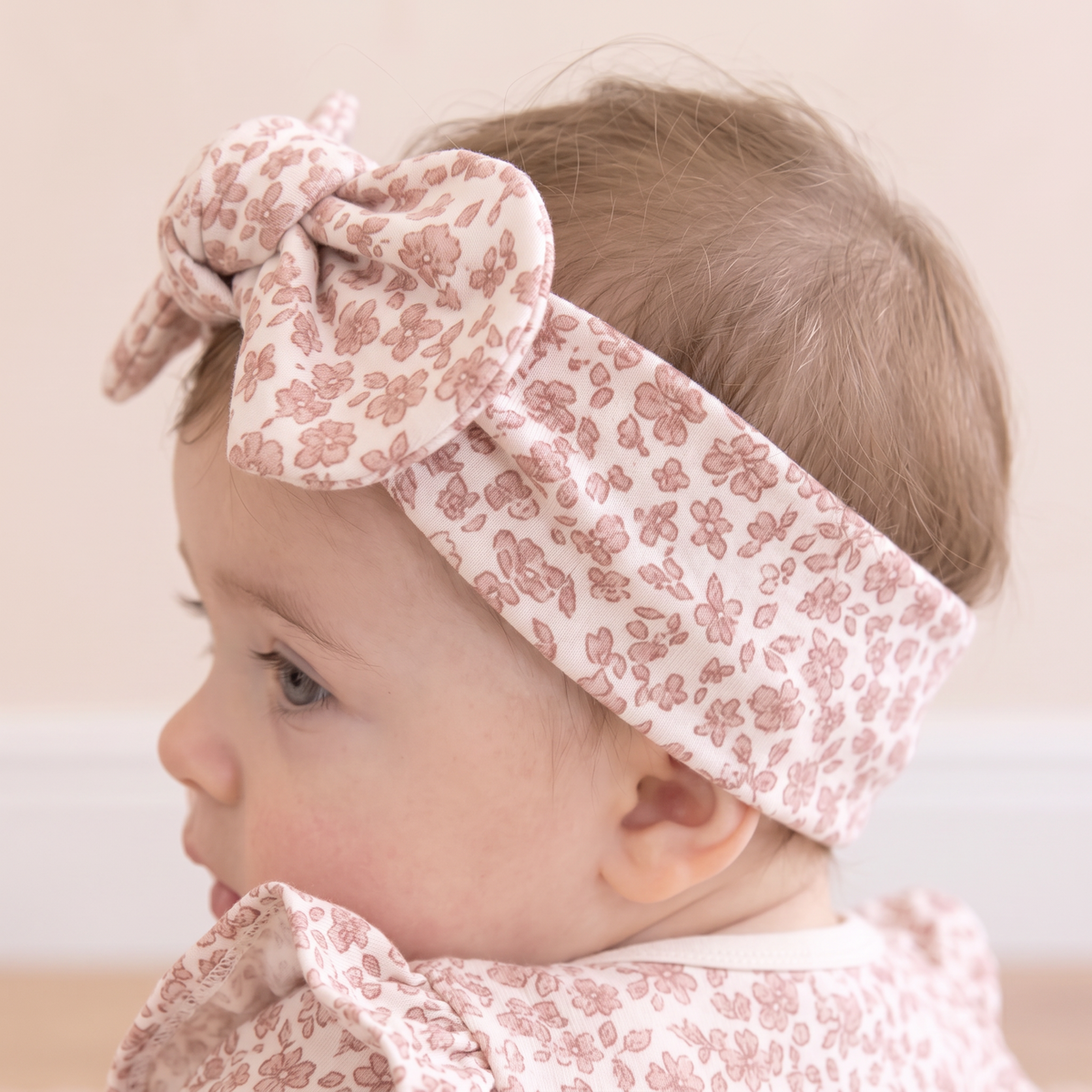 Organic Baby Headwrap – Wild Petal