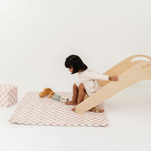 Load image into Gallery viewer, Checker Toffee Vegan Leather Mat
