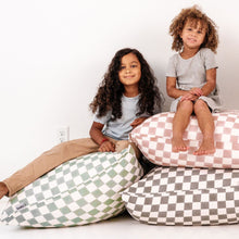 Load image into Gallery viewer, Checker Matcha Bean Bag
