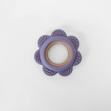 Load image into Gallery viewer, Garden Party Teether Collection - Silicone &amp; Beechwood Flower

