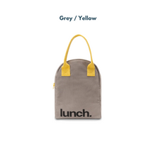 Load image into Gallery viewer, Fluf Organic Cotton Zipper Lunch Bag
