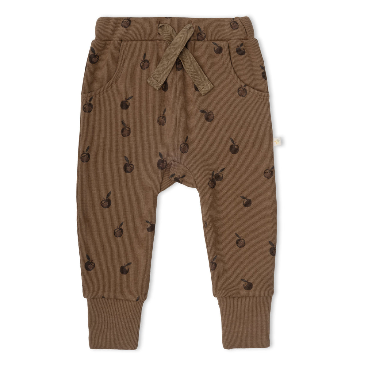 Organic Cotton Kimono Onesie & Pants Set for Babies – Apple