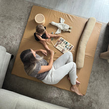 Load image into Gallery viewer, Sand Vegan Leather Mat
