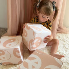 Load image into Gallery viewer, Beige Yin Yang Play Cube
