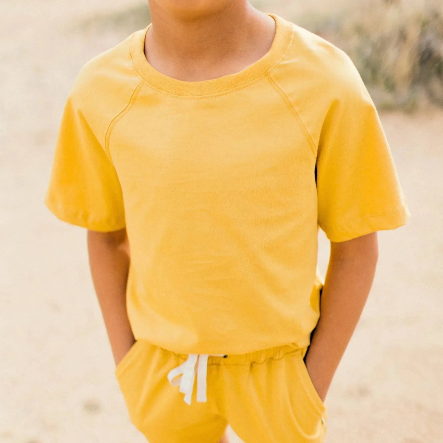 Jackalo Frankie Organic Cotton T-Shirt - Ochre