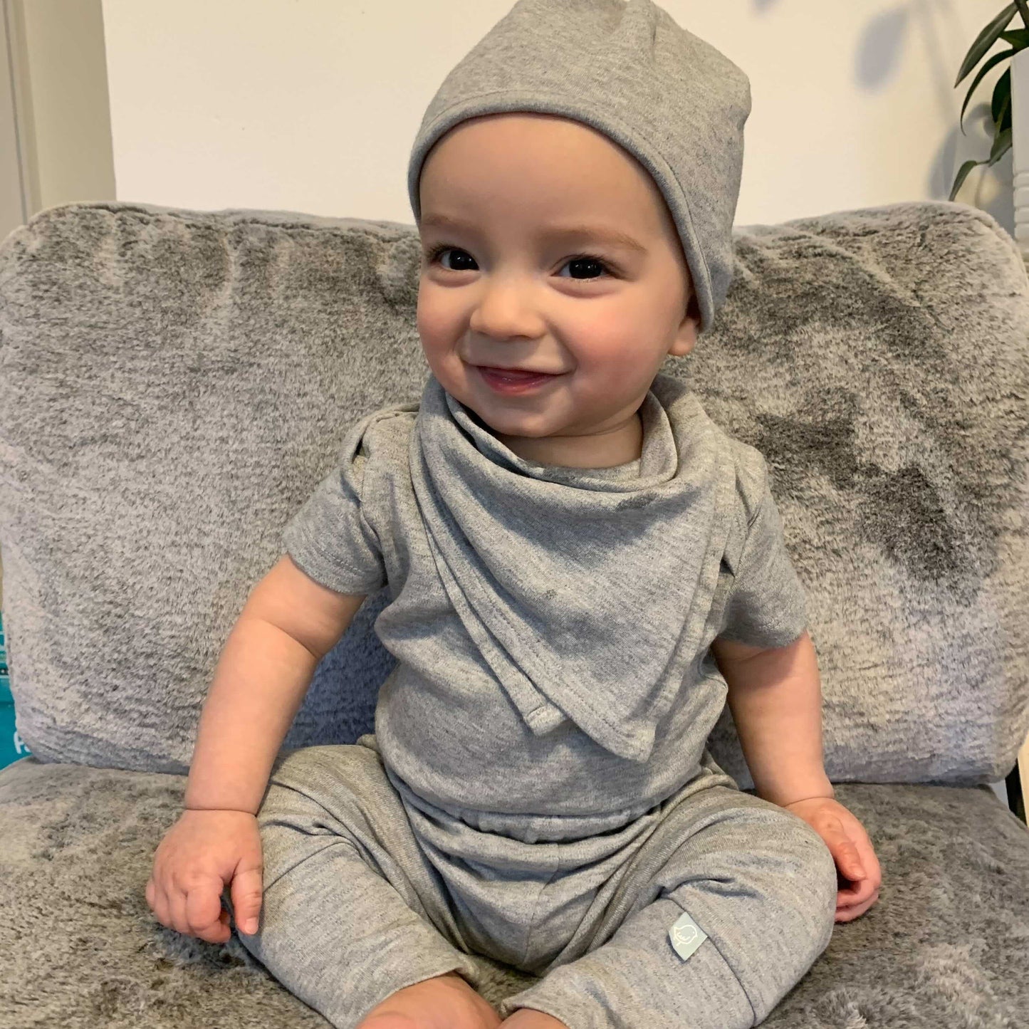 basics pants | heather