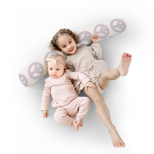 Load image into Gallery viewer, Cream Peace Sign Support Pillow

