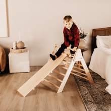 Load image into Gallery viewer, Olive- Pikler Triangle Ladder and Climber Slide - Multiple Sizes
