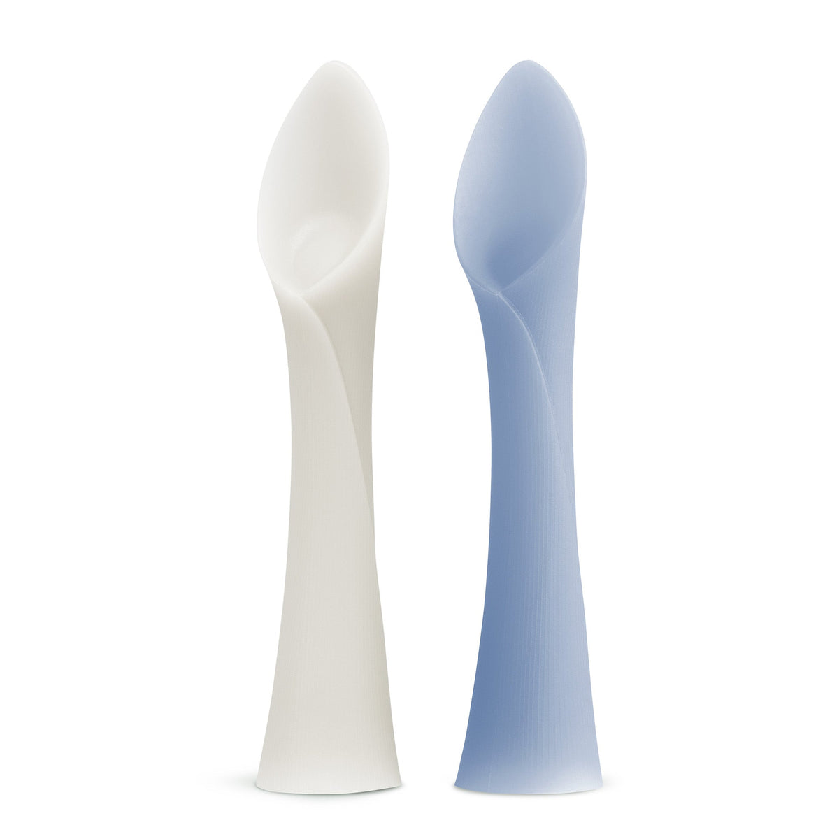 Olababy Silicone Infant Spoons for Baby-Led Weaning (2-Pack)