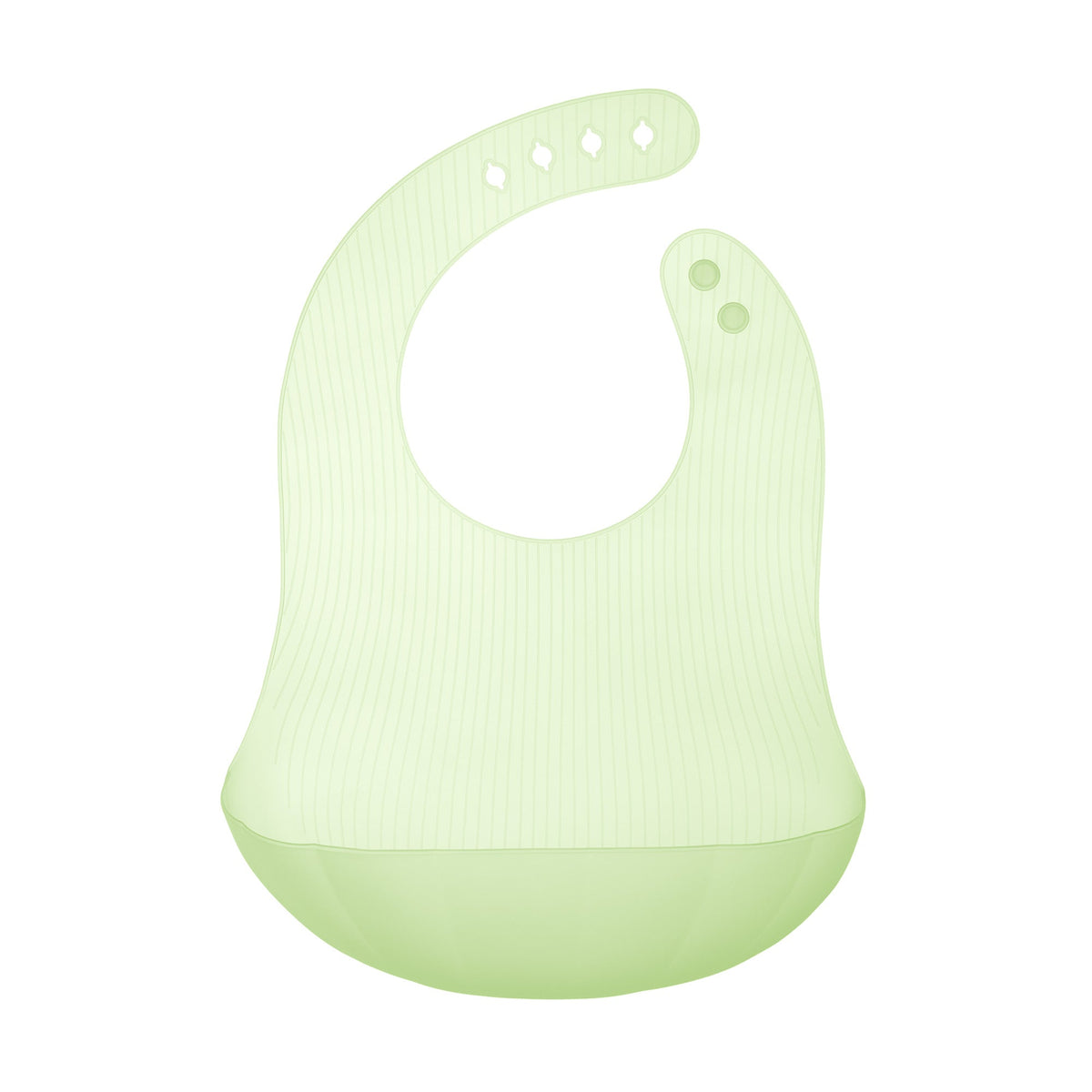 Olababy Silicone Bib with Pocket, Waterproof, Adjustable, 6 Months+