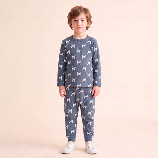 Organic Tee & Pants Set for Babies & Toddlers – Dog