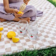 Load image into Gallery viewer, Checker Gumdrop Vegan Leather Mat
