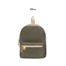 Load image into Gallery viewer, Fluf Organic Cotton Canvas Machine Washable Medium Size Backpack
