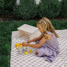 Load image into Gallery viewer, Checker Gumdrop Vegan Leather Mat
