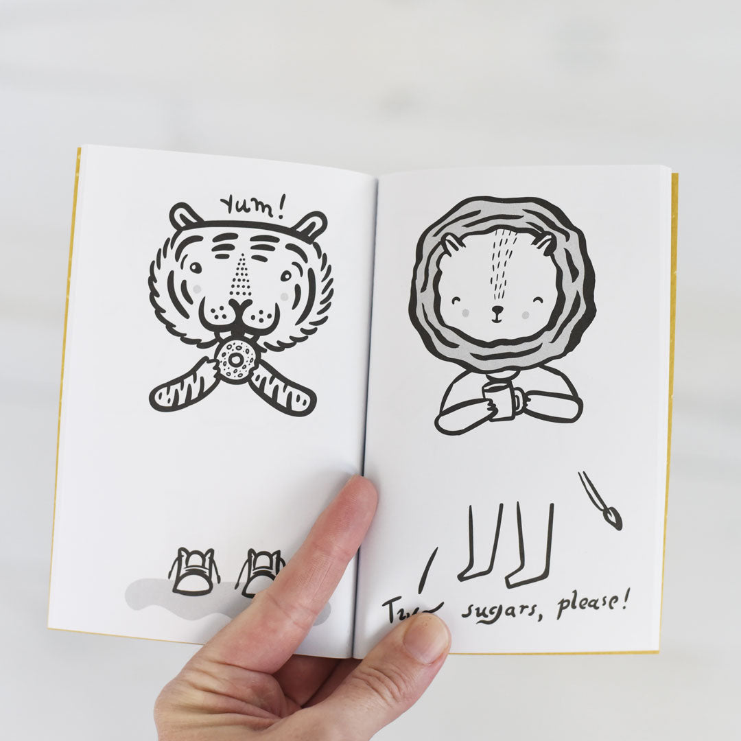 Wee Gallery 32 Ways to Dress Wild Animals - Eco-Friendly Coloring Activity Book