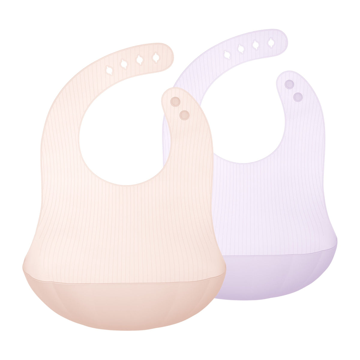 Olababy Silicone Bib with Pocket, Waterproof, Adjustable, 6 Months+