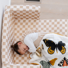 Load image into Gallery viewer, Checker Toffee Play Couch
