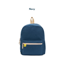Load image into Gallery viewer, Fluf Organic Cotton Canvas Machine Washable Medium Size Backpack
