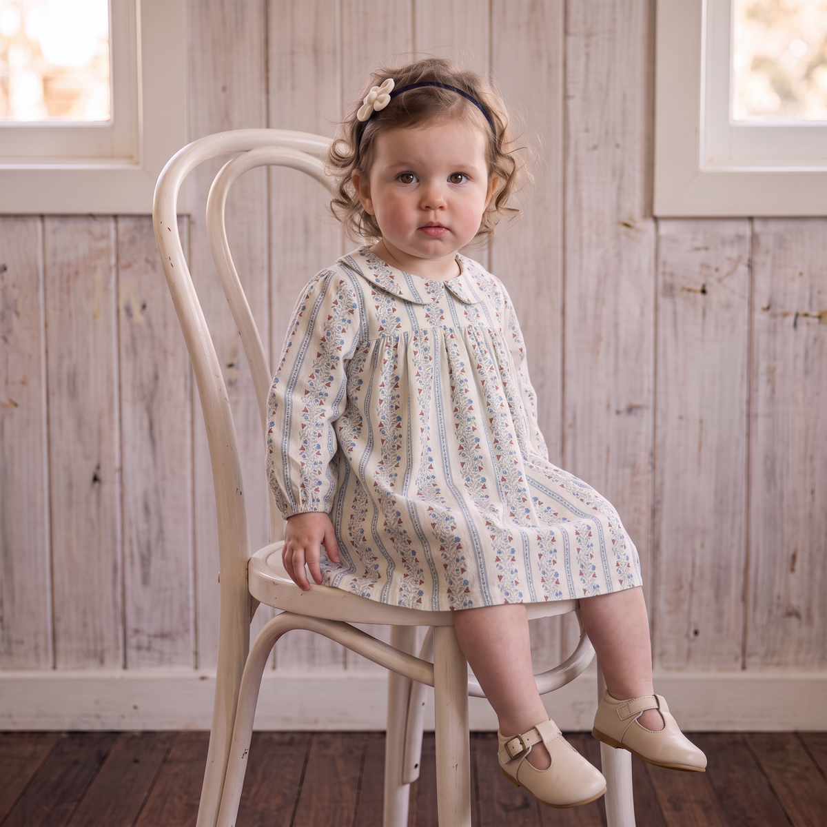 Organic Peter Pan Collar Dress for Babies – Vine Trail