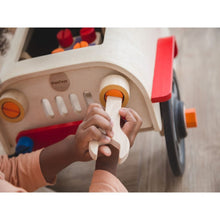 Load image into Gallery viewer, PlanToys Eco-Friendly Wooden Motor Mechanic Pretend Play Toy
