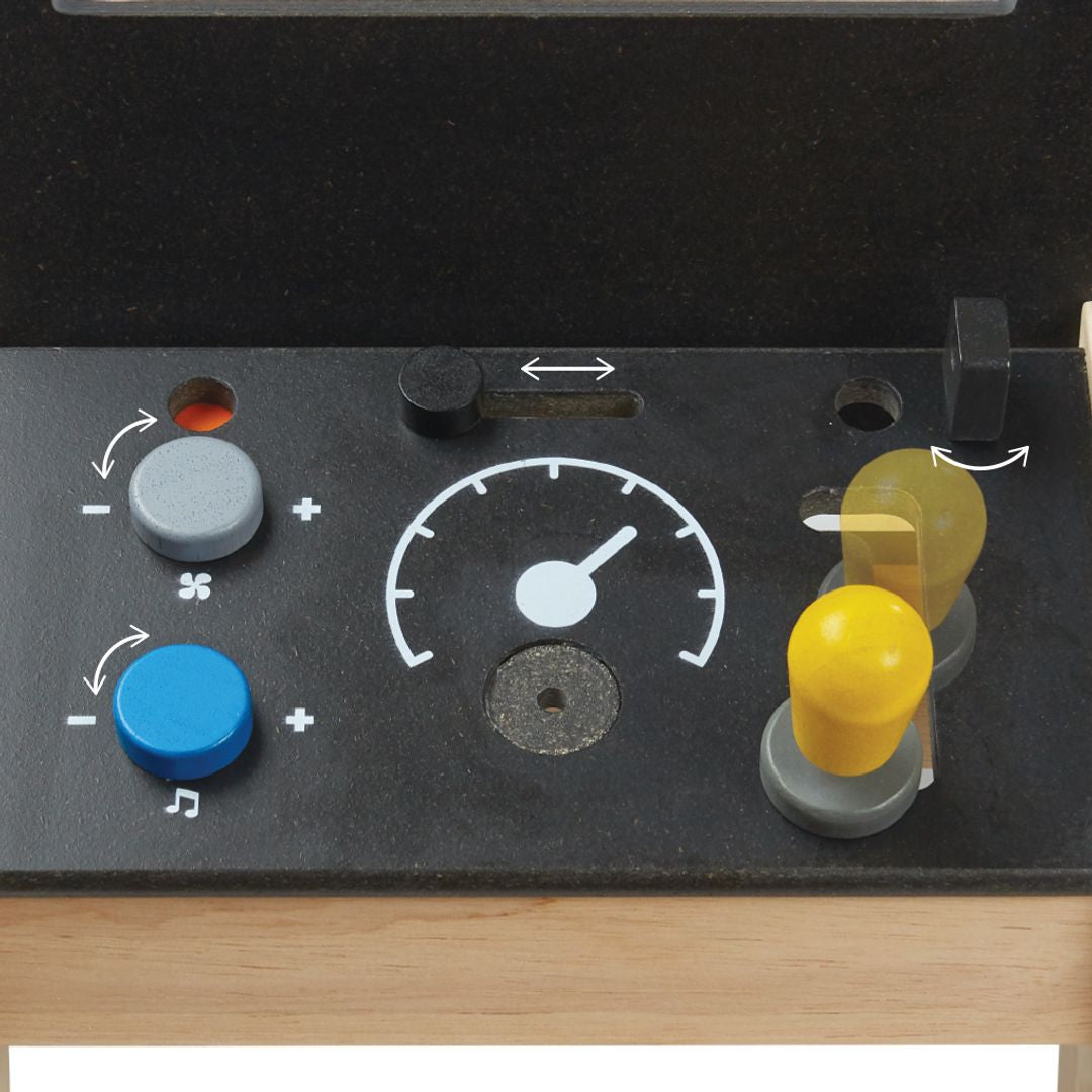 PlanToys Eco-Friendly Wooden Motor Mechanic Pretend Play Toy