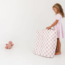 Load image into Gallery viewer, Checker Gumdrop Vegan Leather Mat
