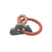 Load image into Gallery viewer, Cloudy Days Silicone Teether

