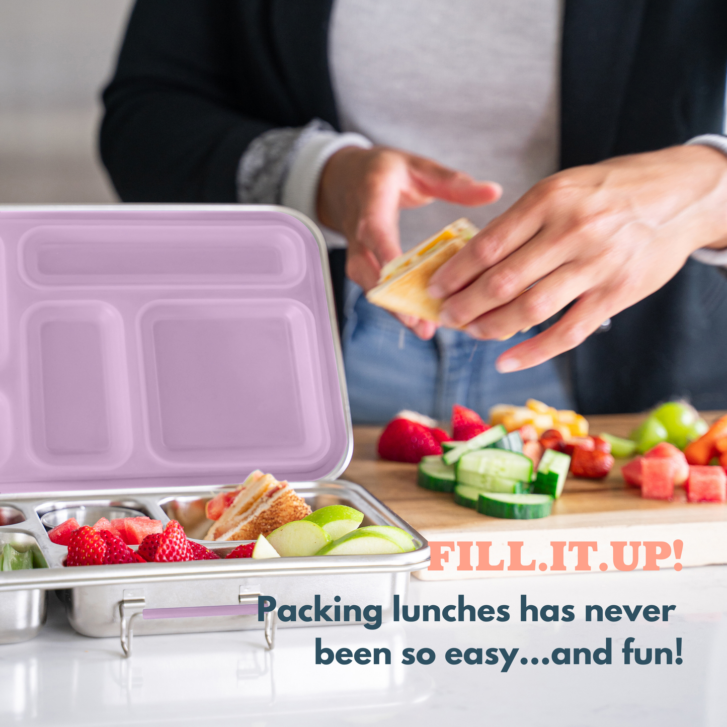 The Good Kiind Stainless Steel The Explorer™ Bento Lunch Box