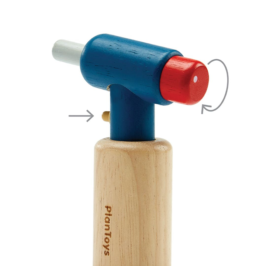 PlanToys Eco-Friendly Wooden Pretend Play Kids' Chef Set