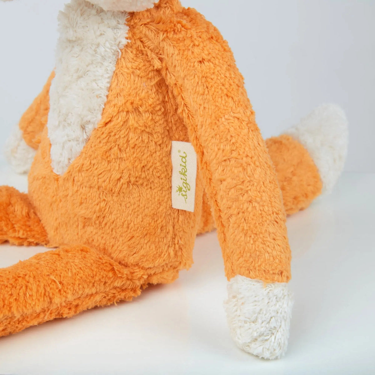 sigikid Organic Cotton Plush Fox with Organic Lambswool Filling – 15.7"