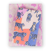 Load image into Gallery viewer, Blue Tigers • Double-Sided Everyday Eco Wrapping Paper
