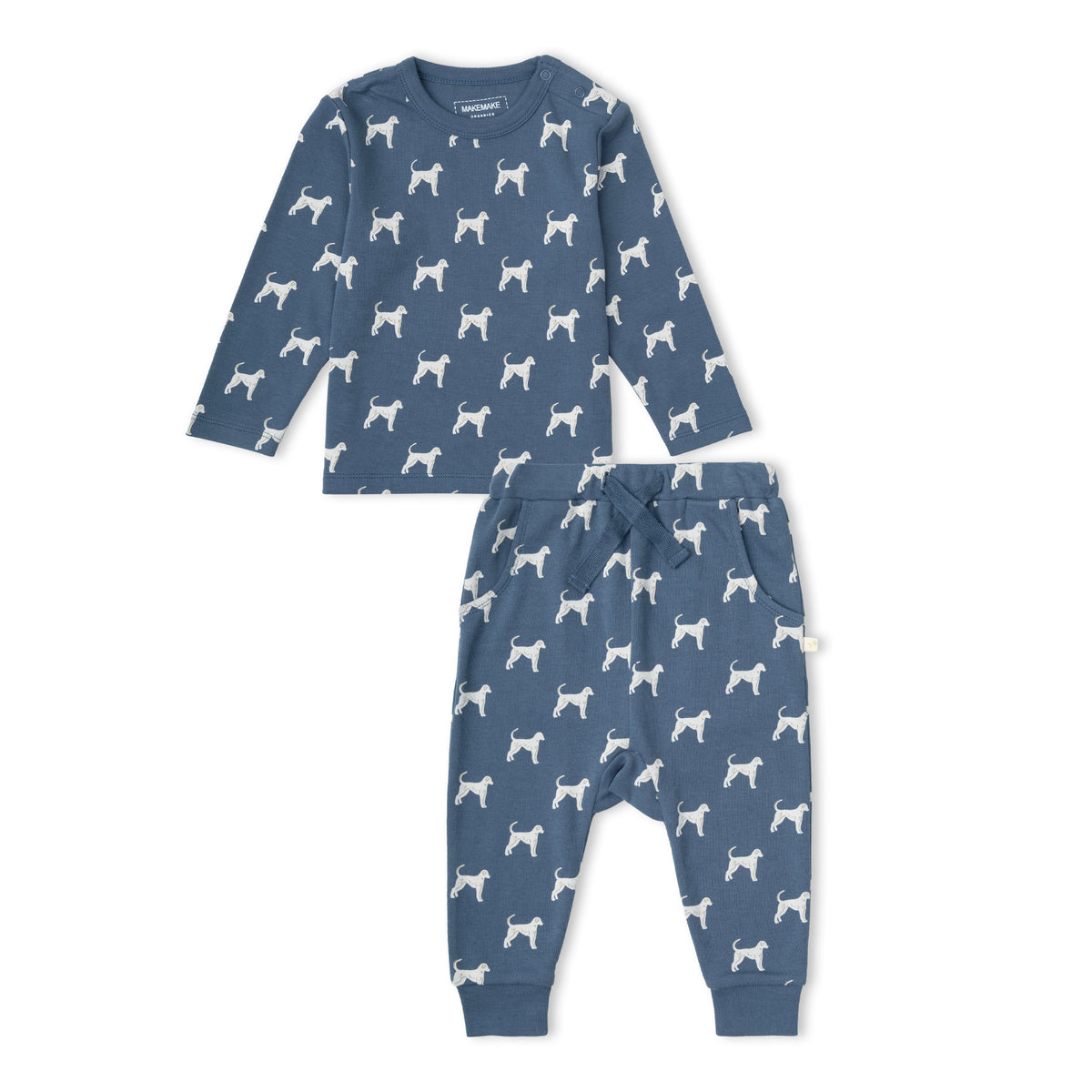 Organic Tee & Pants Set for Babies & Toddlers – Dog