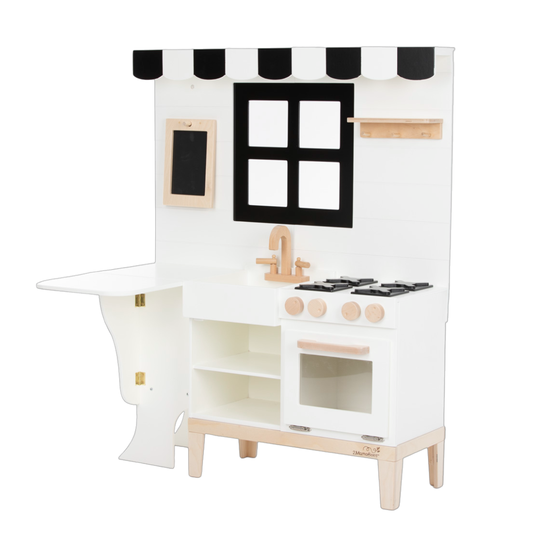 2mamabees Eco-Friendly Wooden Aviana Gourmet Play Kitchen