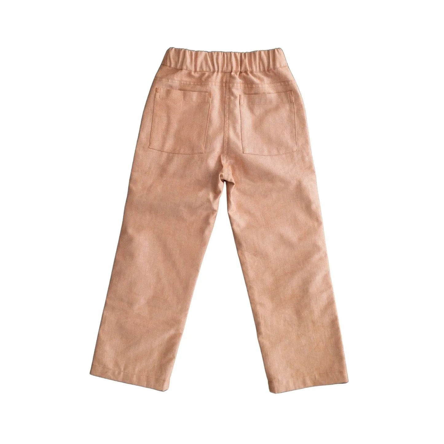 Jackalo Jules Organic Cotton Pants - Orange Chambray