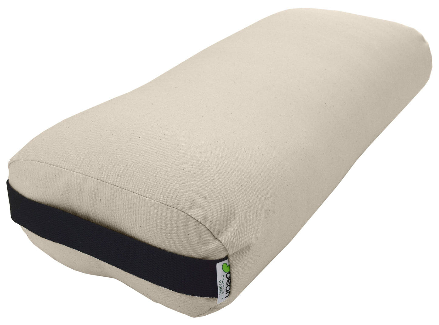 Premium Organic Cotton Yoga Bolster - Round, Rectangle, Pranayama