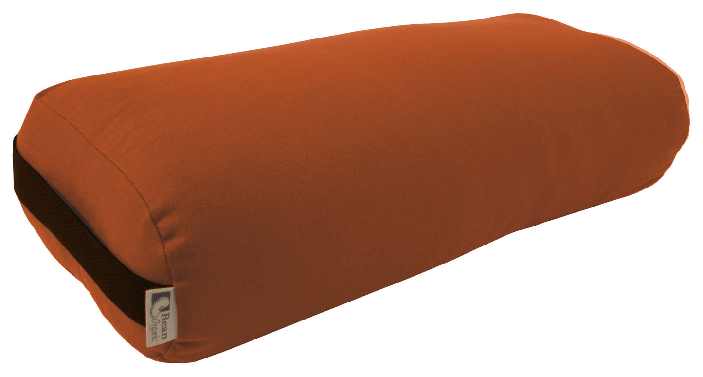 Premium Organic Cotton Yoga Bolster - Round, Rectangle, Pranayama