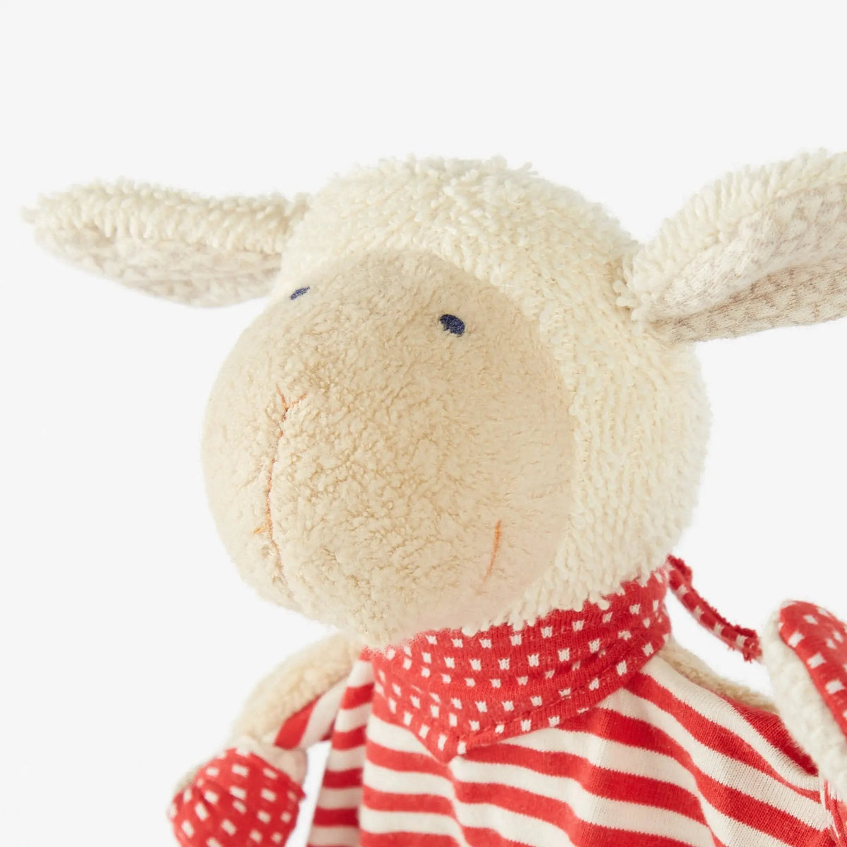 sigikid Organic Cotton Sheep Lovey Blankie with Organic Lambswool