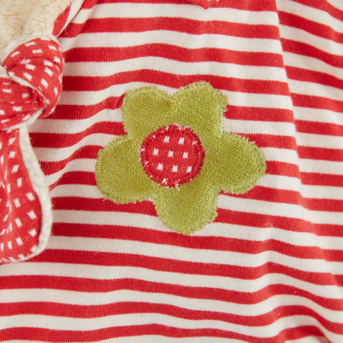 sigikid Organic Cotton Sheep Lovey Blankie with Organic Lambswool