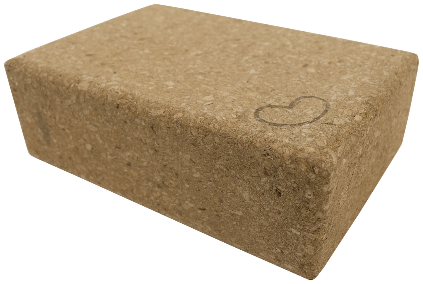 Cork Yoga Block or set - Earth Friendly sturdy cork wood, beveled edges easy grip