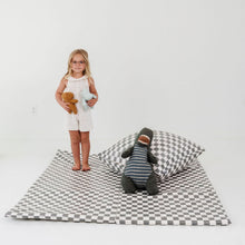 Load image into Gallery viewer, Checker Pepper Vegan Leather Mat
