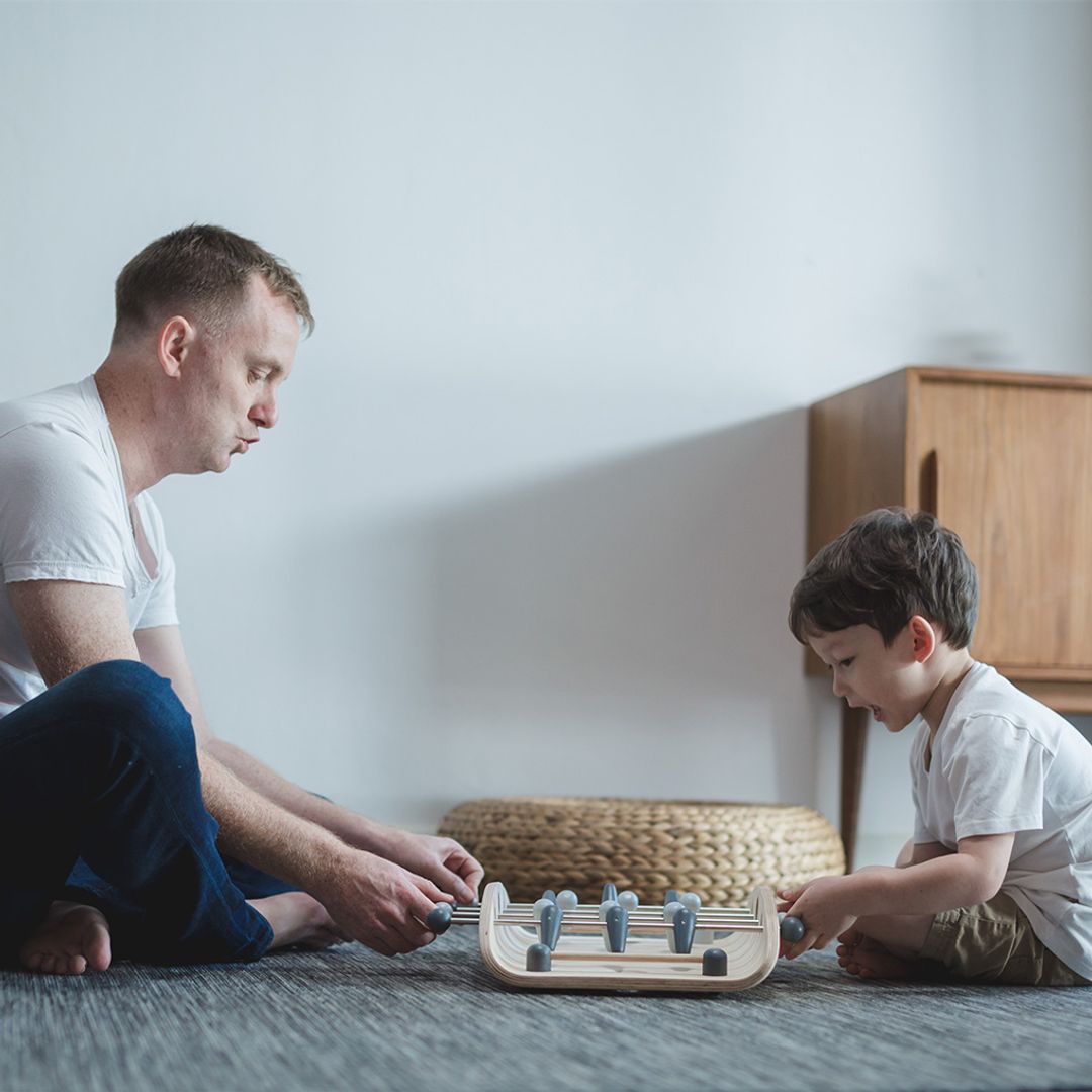 PlanToys Sustainable Wooden Soccer Table Game