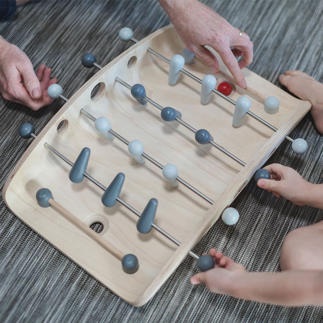PlanToys Sustainable Wooden Soccer Table Game