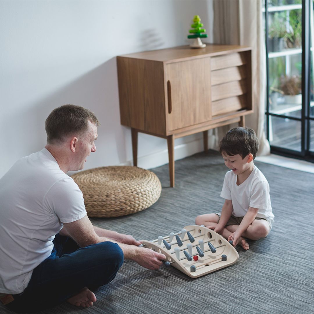 PlanToys Sustainable Wooden Soccer Table Game