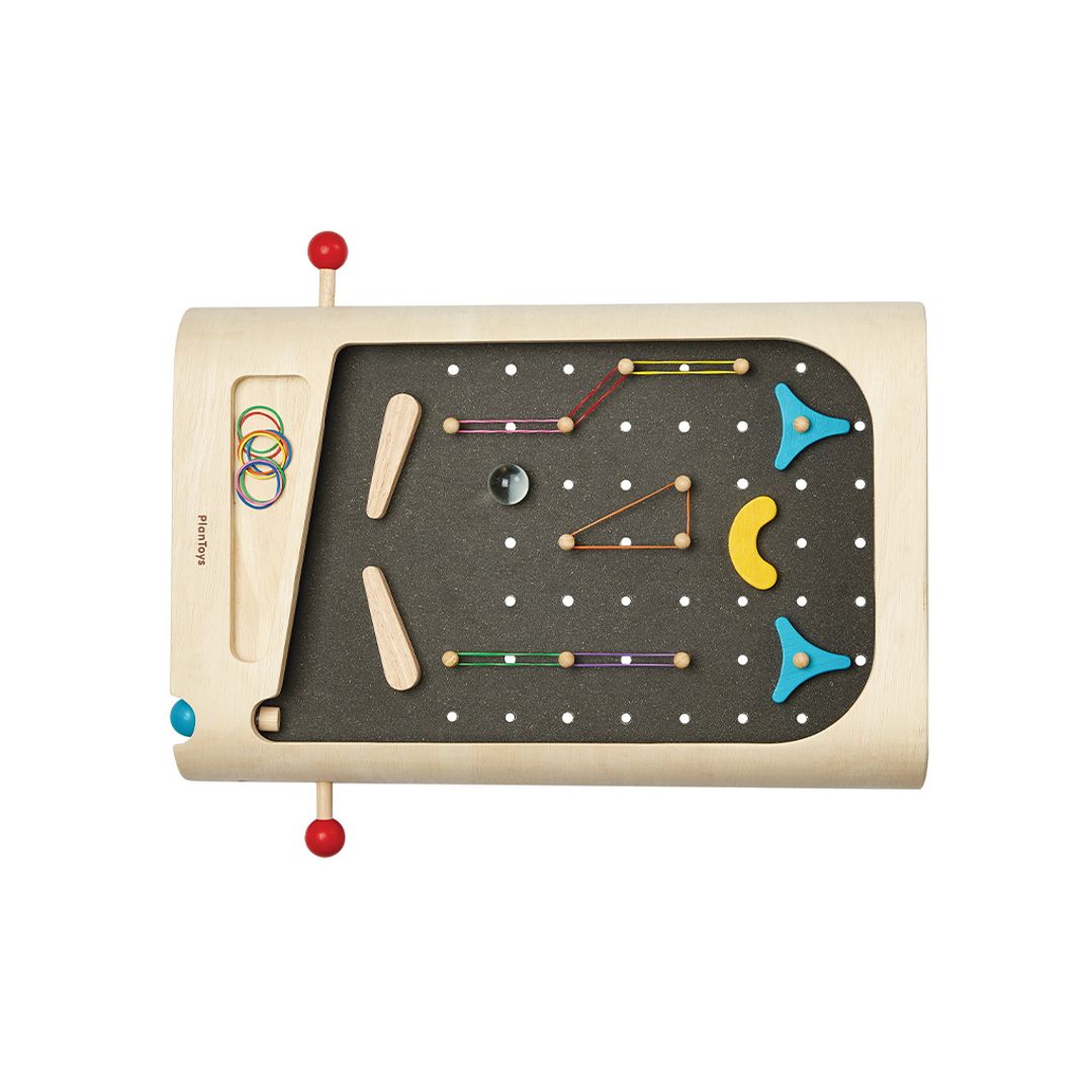 PlanToys Sustainable Wooden Pinball Game